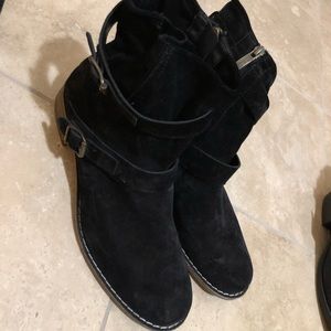 Paul green suede leather booties
